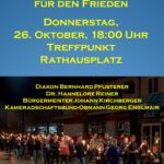 Fackelzug am 26. Oktober